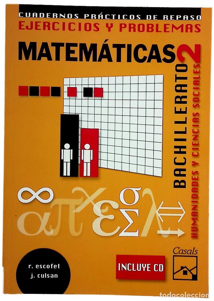 Libros: Matem&aacute;ticas, 2 Bachillerato : humanidades y ciencias sociales.