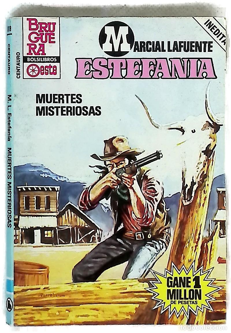Libros: Novelas del Oeste. Muertes misteriosas.