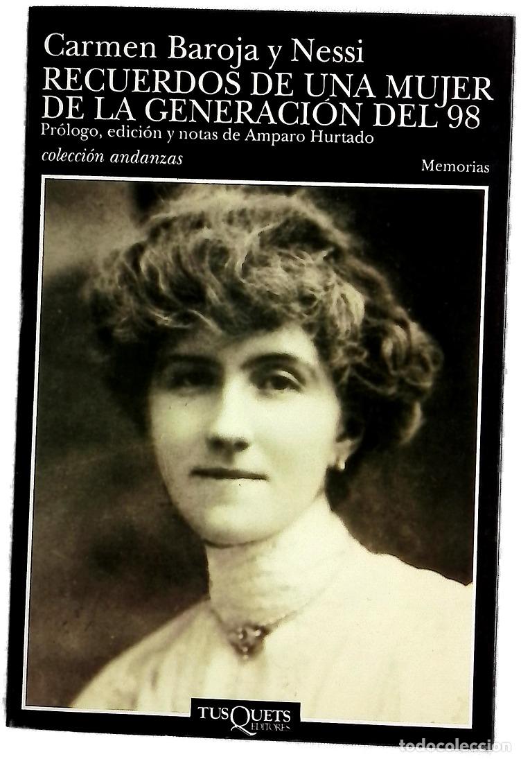 Libros: Recuerdos de una mujer de la generaci&oacute;n del 98