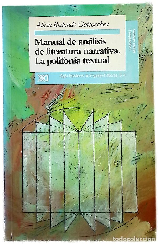 Libros: Manual de an&aacute;lisis de literatura narrativa, la polifon&iacute;a textual