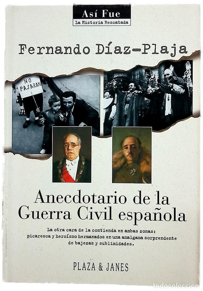 B&uuml;cher: Anecdotario de la Guerra Civil espa&ntilde;ola