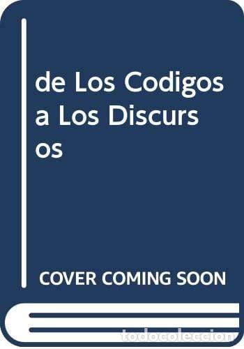 Libros: De los c&oacute;digos a los discursos - Mar&iacute;a Rosa del Coto - Mar&iacute;a Rosa del Coto