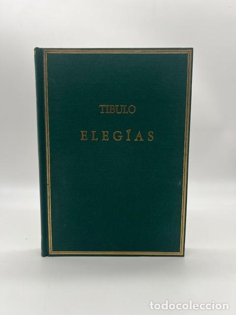 B&uuml;cher: TIBULO. - Eleg&iacute;as.