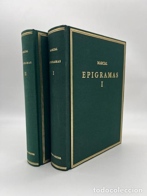 B&uuml;cher: MARCIAL, Marco Valerio. - Epigramas. 2 tomos.