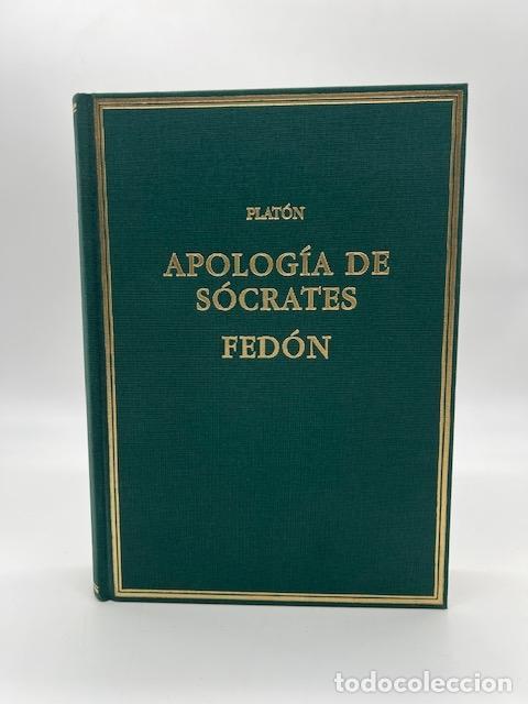 books: PLAT&Oacute;N. - Apolog&iacute;a de S&oacute;crates. Fed&oacute;n.