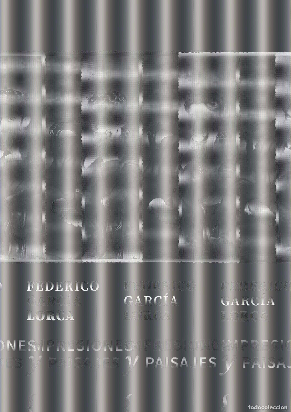 Libros: GARC&Iacute;A LORCA, Federico. - Impresiones y paisajes.