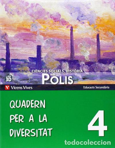 Livros em segunda m&atilde;o: Nou Polis 4 Quadern Diversitat- 9788468209951