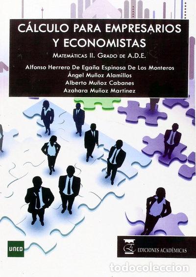 Libros: C&aacute;lculo para empresarios y economistas- 9788492477531