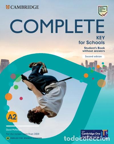 books: Complete Key for Schools English for Spanish Speakers Student's Book- 9788413224121