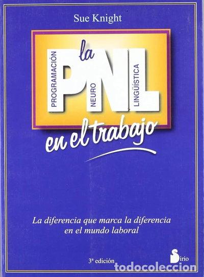 books: La PNL en el trabajo- 9788478082612