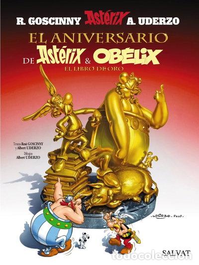 Libros: El aniversario de Ast&eacute;rix y Ob&eacute;lix. El libro de oro- 9788421683941