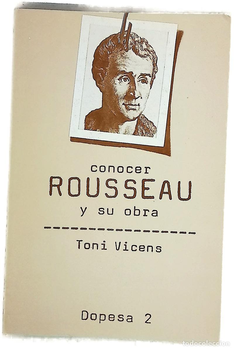 Libros: Conocer a Rousseau y su obra