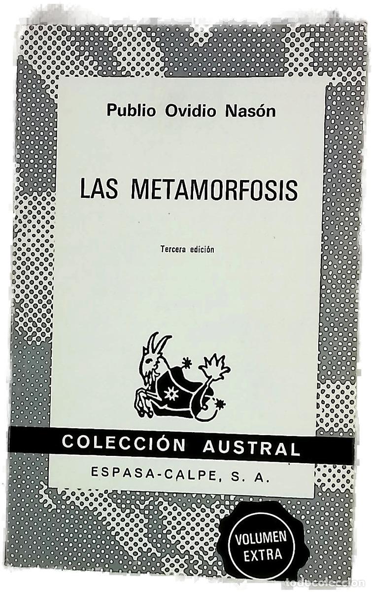 Livros em segunda m&atilde;o: Las metamorfosis - Ovidio Nas&oacute;n, Publio; Sainz de Robles, Federico Carlos