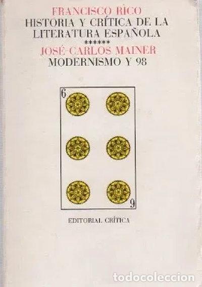 Livres: Modernismo y 98- 9788474231083