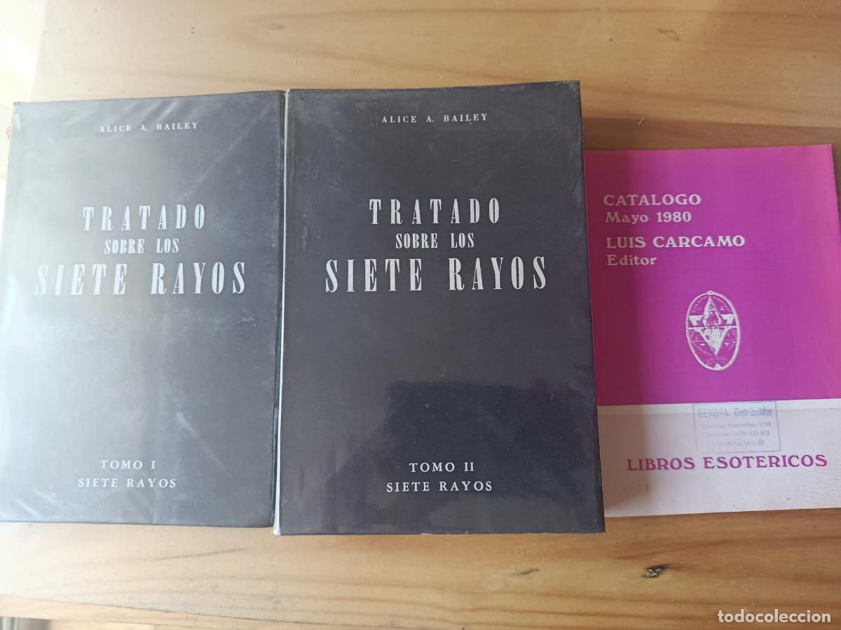Libros: TRATADO SOBRE LOS SIETE RAYOS - PSICOLOGIA ESOTERICA - 2 TOMOS - ALICE A. BAILEY