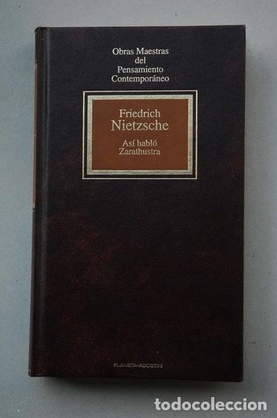 Libros: As&iacute; habl&oacute; Zaratustra- 9788439521709