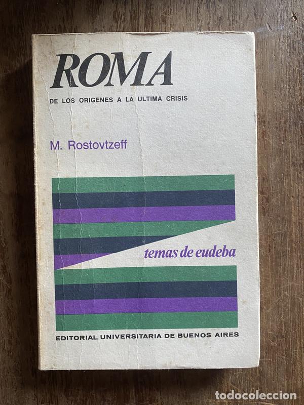 Libros: Roma - Rostovtzeff M.