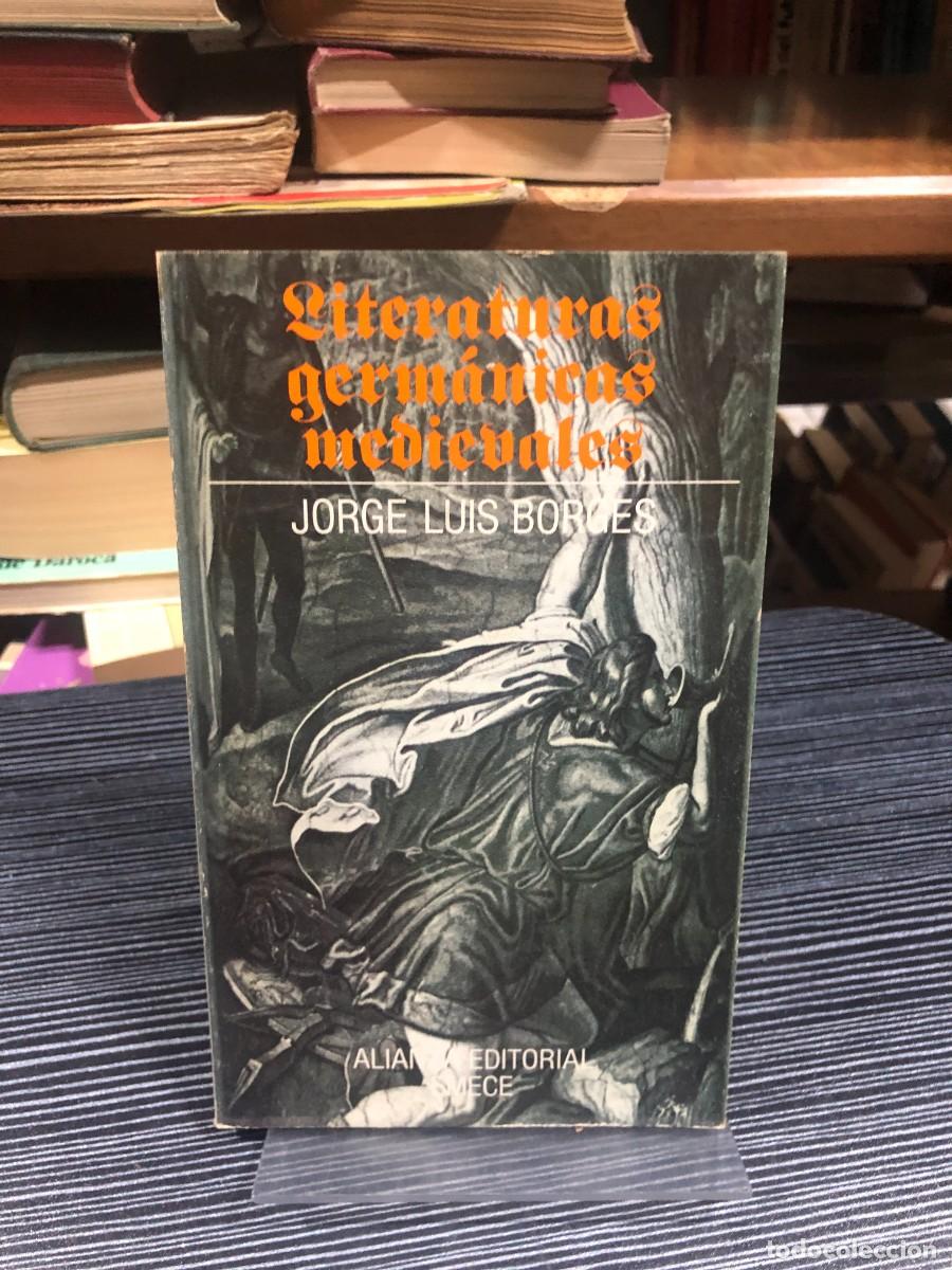 Libros: Literaturas germ&aacute;nicas medievales Jorge Luis Borges