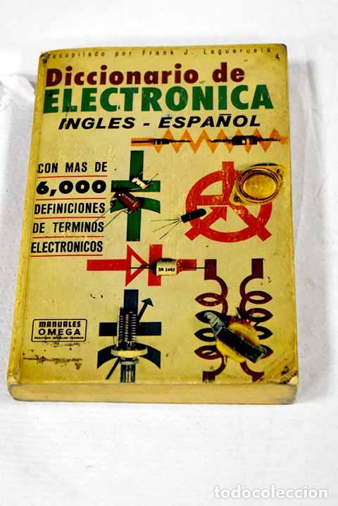 Livres: Diccionario de Electronica ingles-espa&ntilde;ol