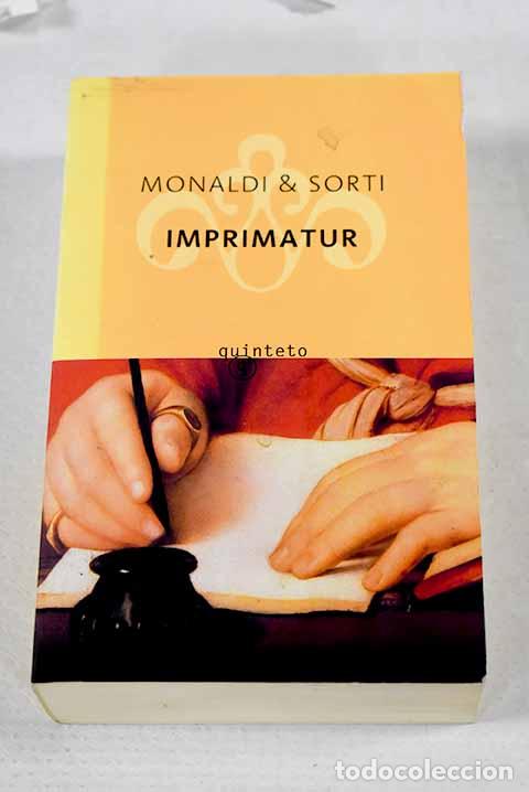 Libri di seconda mano: Imprimatur: Monaldi, Rita.- Monaldi, Rita