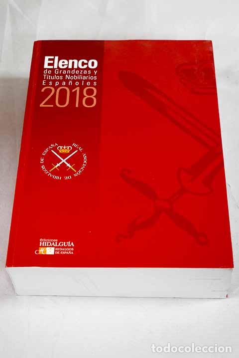 Libri di seconda mano: Elenco de grandezas y t&iacute;tulos nobiliarios espa&ntilde;oles
