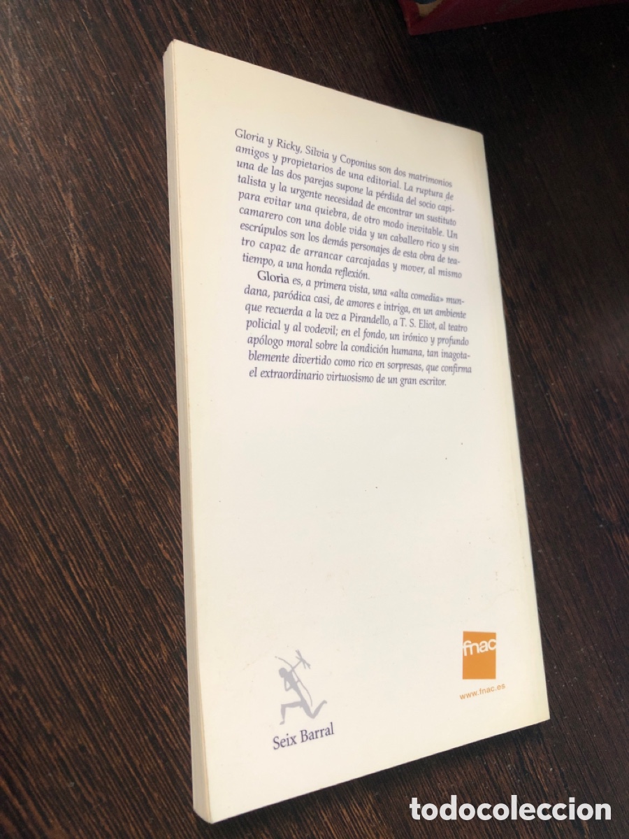 Libros: GLORIA EDUARDO MENDOZA FNAC - Foto 3
