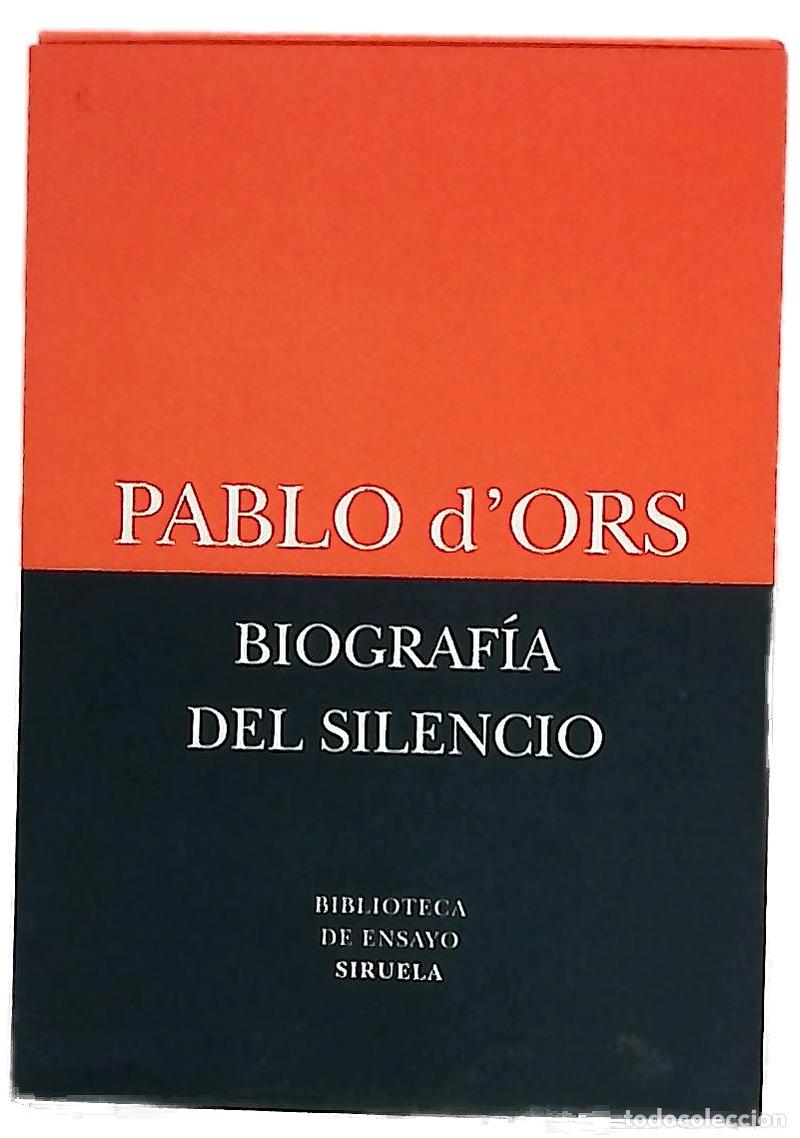 Libros: Biograf&iacute;a del silencio : breve ensayo sobre meditaci&oacute;n