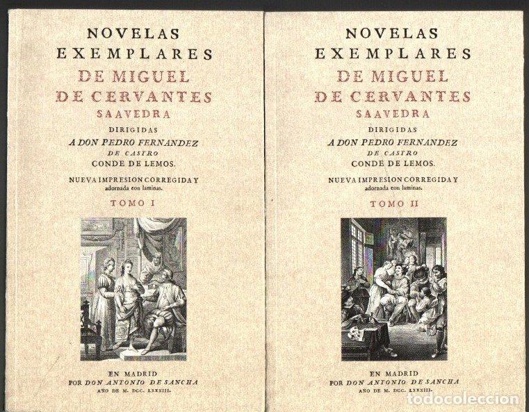 Libros: Novelas exemplares. Tomos I y II - Cervantes Saavedra, Miguel de