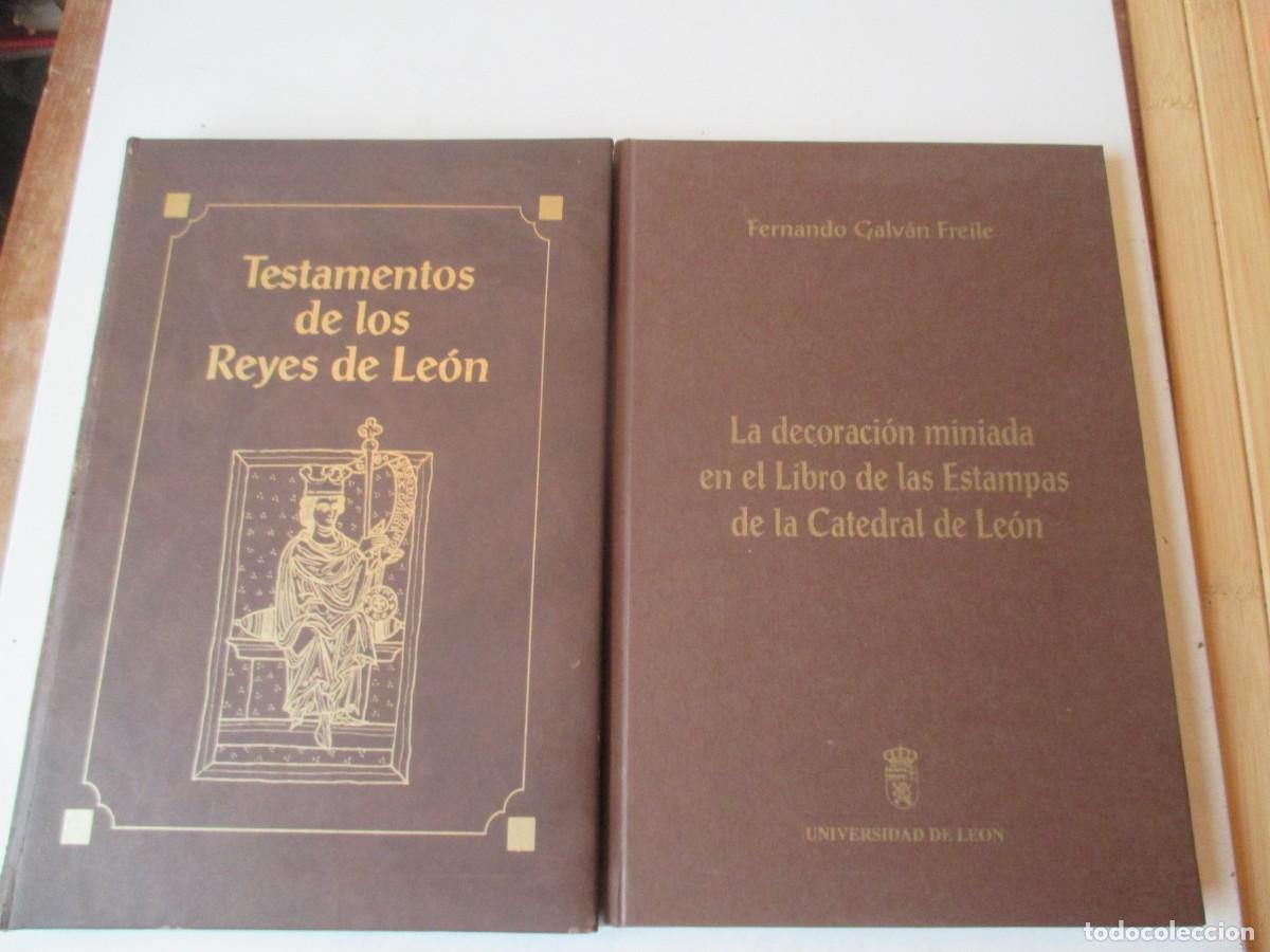 Libri di seconda mano: Testamento de los Reyes de Le&oacute;n (Facsimil) + Estudio del libro de decoraci&oacute;n ... W41485