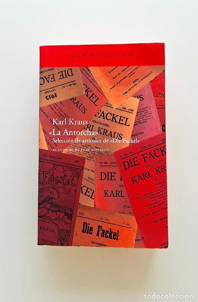 Libros: La antorcha, Karl Kraus, Acantilado