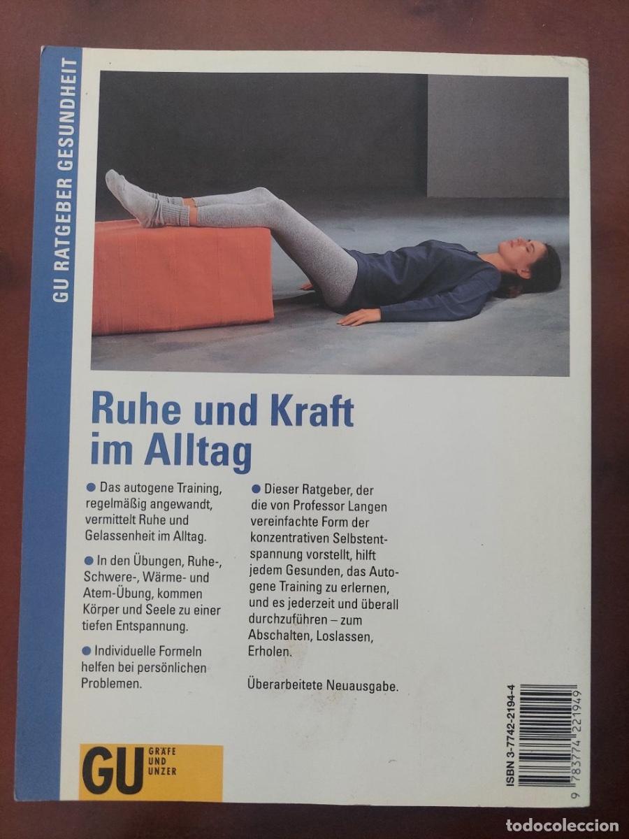 Libros: Autogenes Training. Dietrich Langen - Foto 5