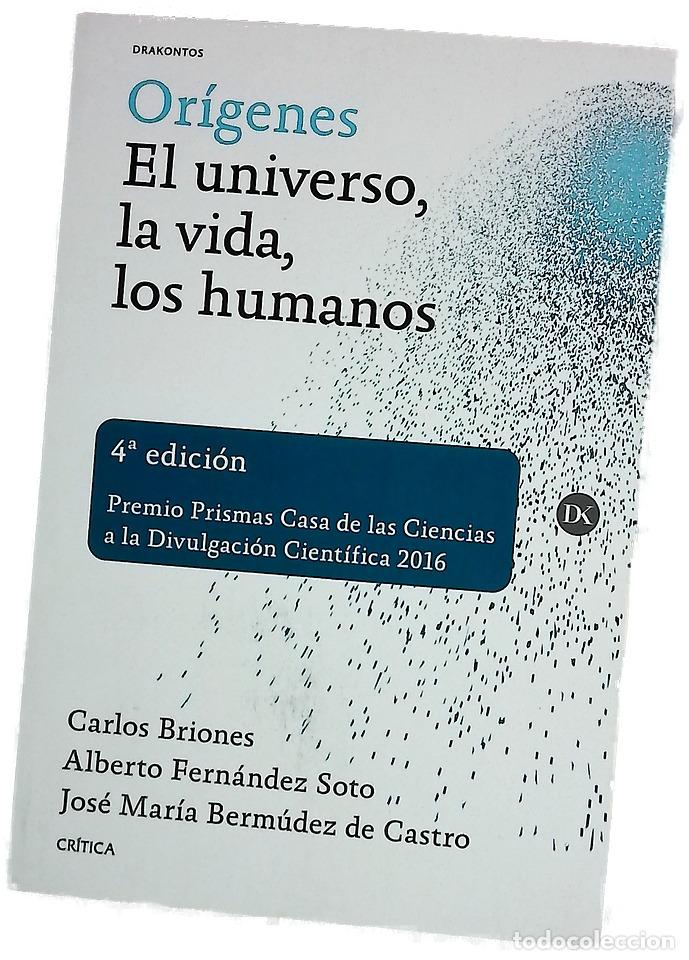 Libros: Or&iacute;genes : el universo, la vida, los humanos