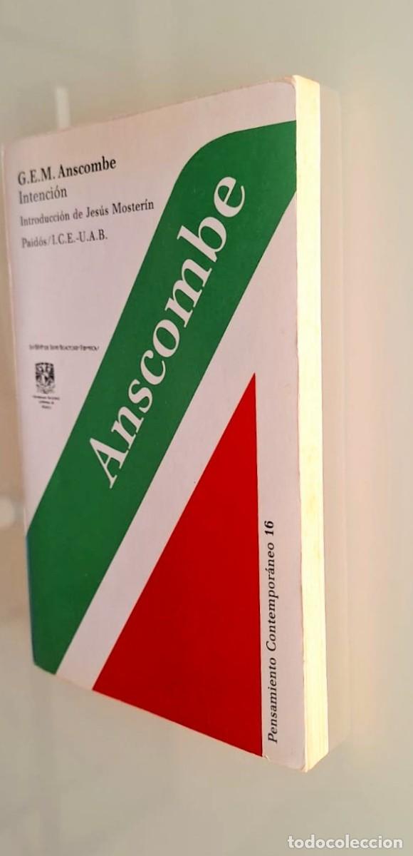 Libros: Intenci&oacute;n, Anscombe, Paidos. Wittgenstein - Foto 2