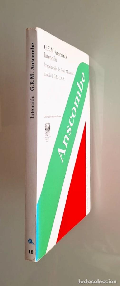 Libros: Intenci&oacute;n, Anscombe, Paidos. Wittgenstein - Foto 3