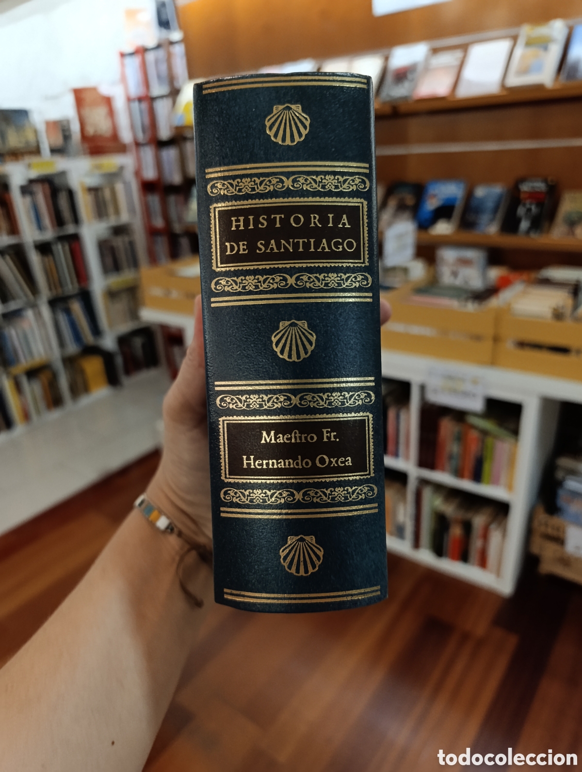 Libros: Historia del glorioso Ap&oacute;stol Santiago. Fr. Hernando Ojea. Ed. Xunta de Galicia., 1993