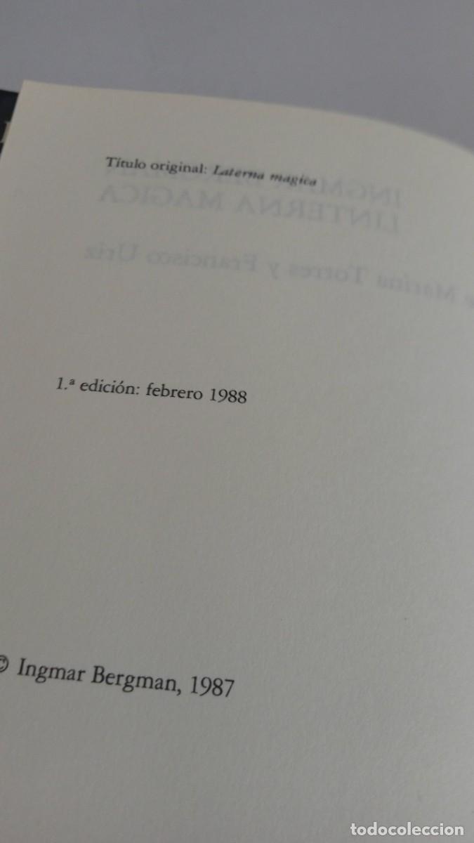 Libros: LINTERNA M&Aacute;GICA Memorias Ingmar Bergman - Foto 6
