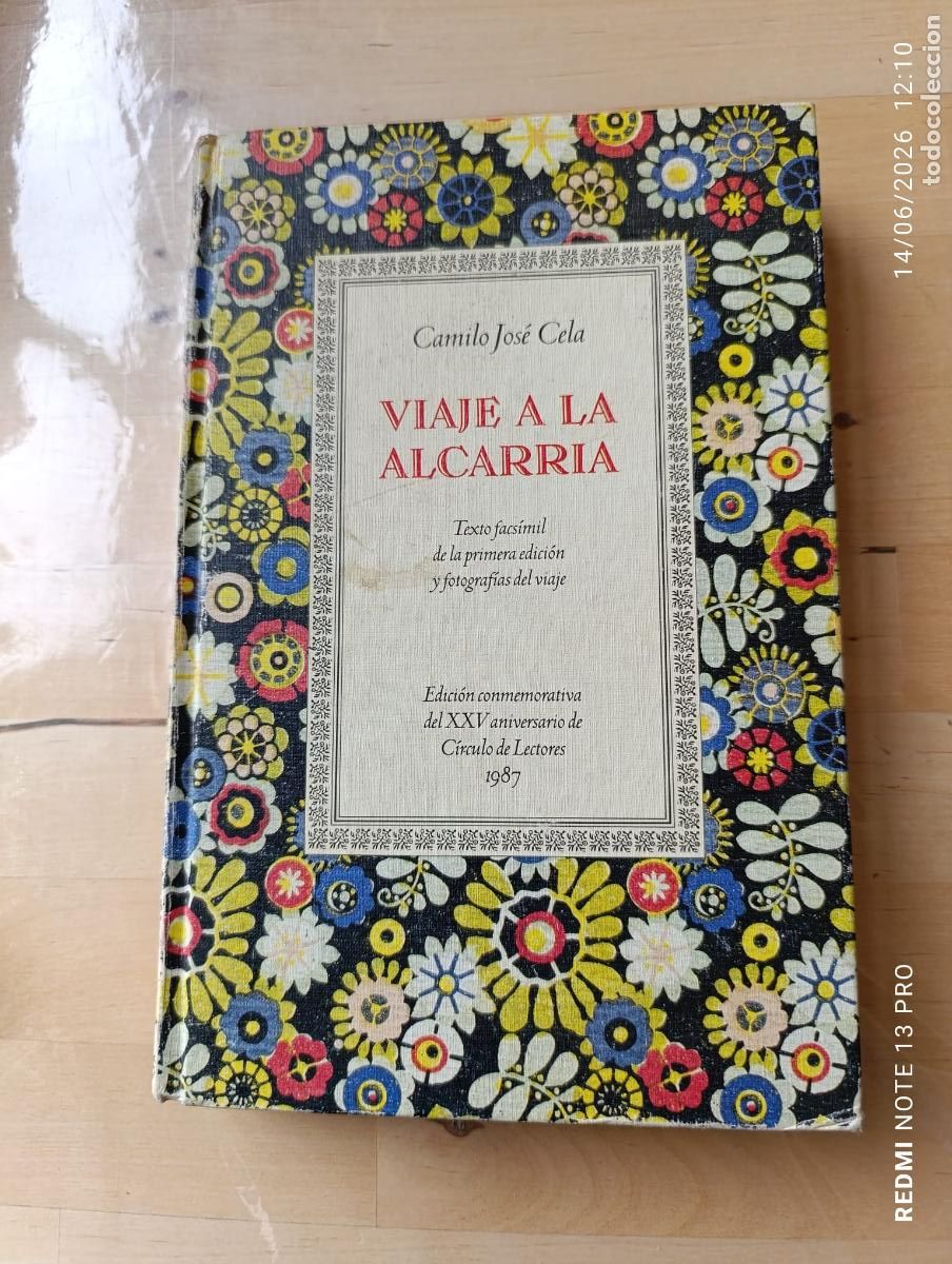 Libros: VIAJE A LA ALCARRIA.1987