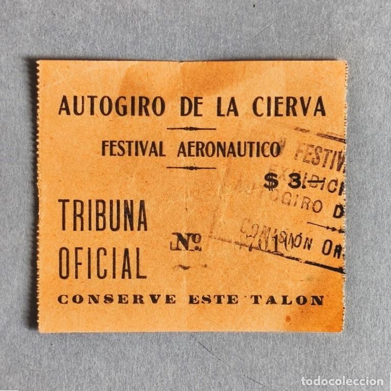 Libros: Autogiro de La Cierva. Festival Aeron&aacute;utico. Tribunal Oficial. - (Juan de la Cierva).
