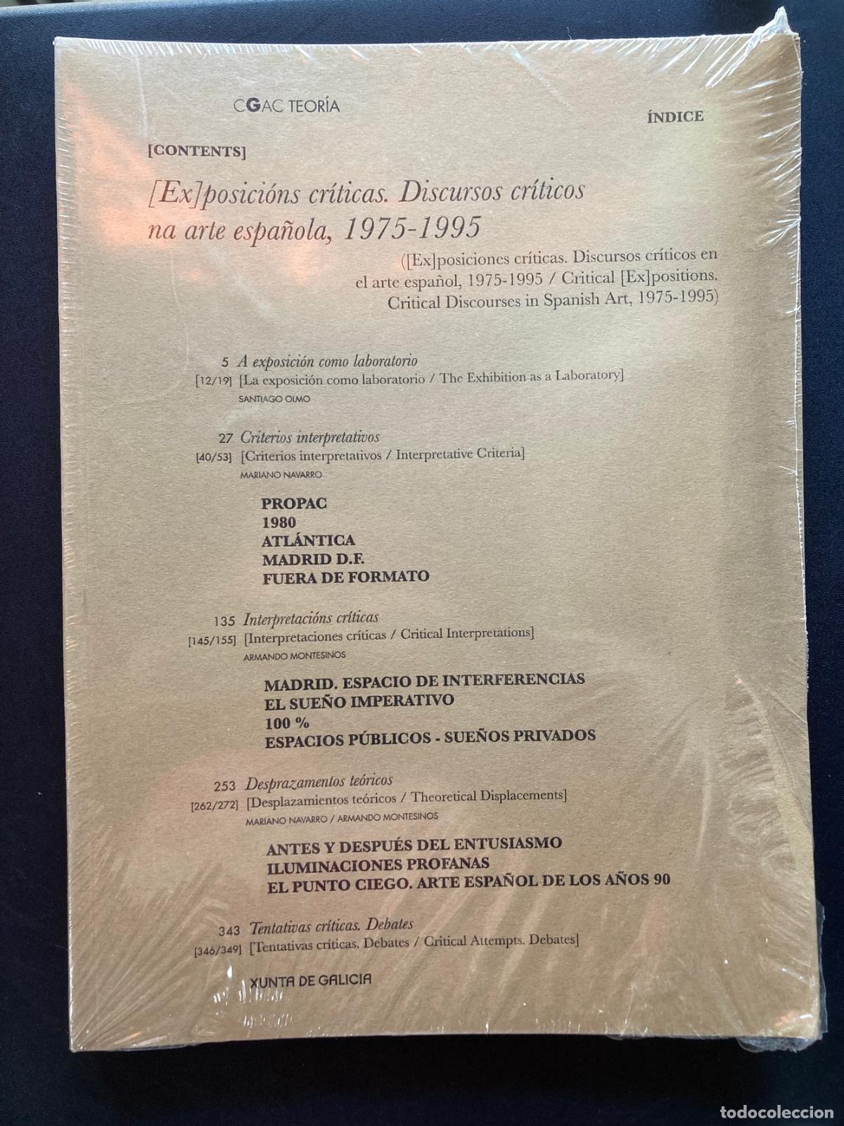 books: [Ex]posici&oacute;ns cr&iacute;ticas. Discursos cr&iacute;ticos na arte espa&ntilde;ola, 1975-1995