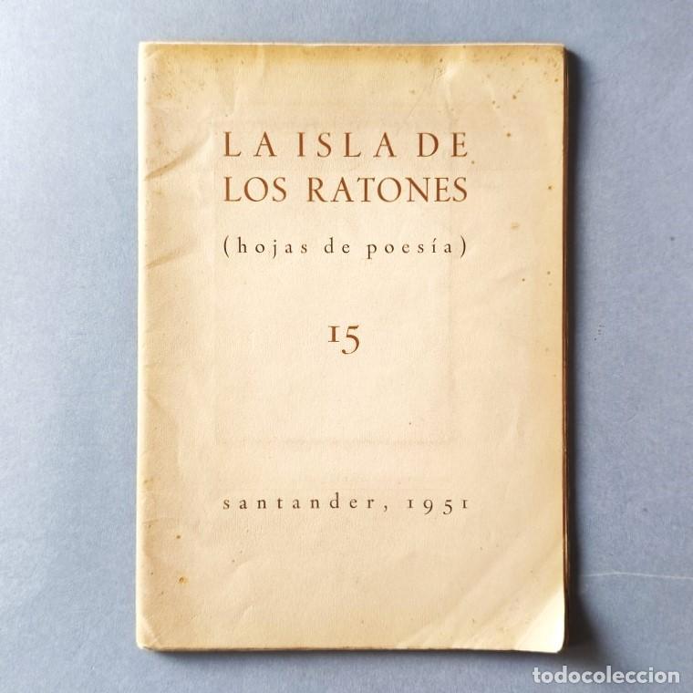 Libros: LA ISLA DE LOS RATONES (Hojas de Poes&iacute;a) N&uacute;m. 15. Director Manuel Arce. - Miguel Labordeta, Angel