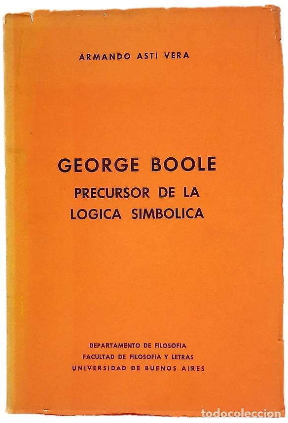 Libros: George Boole, precursor de la l&oacute;gica sib&oacute;lic