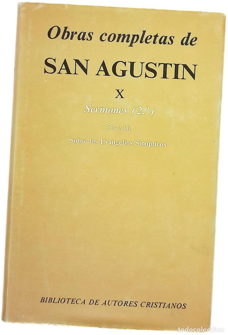 Libros: Obras completas de San Agust&iacute;n, tomo X: Sermones (2&ordf;)