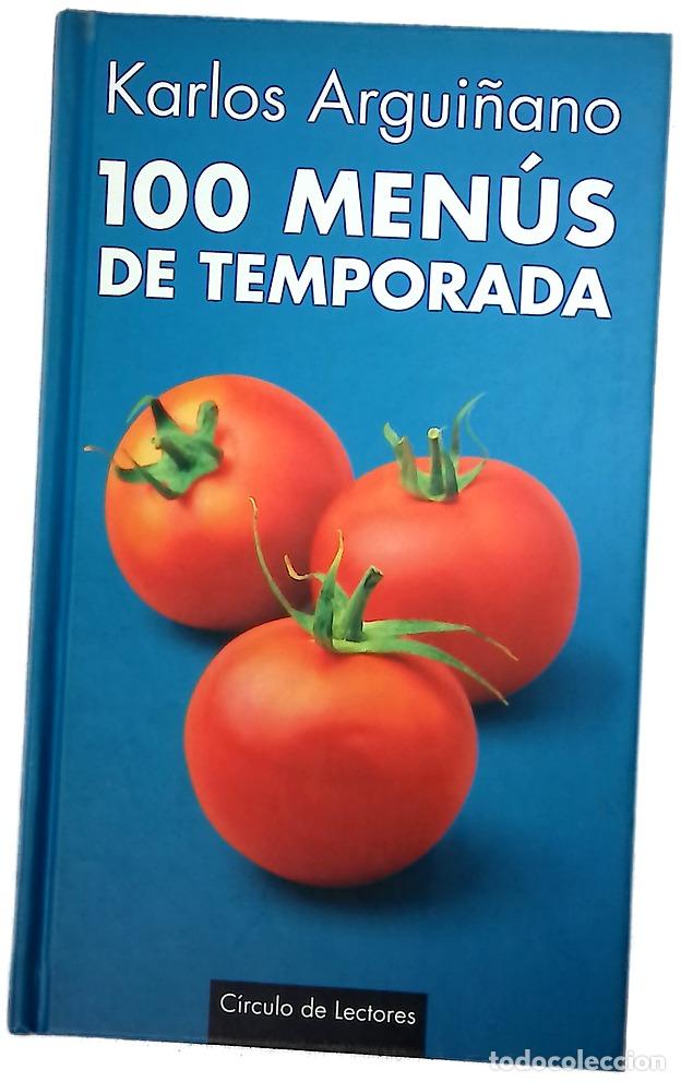 Libros: 100 men&uacute;s de temporada - Argui&ntilde;ano, Karlos