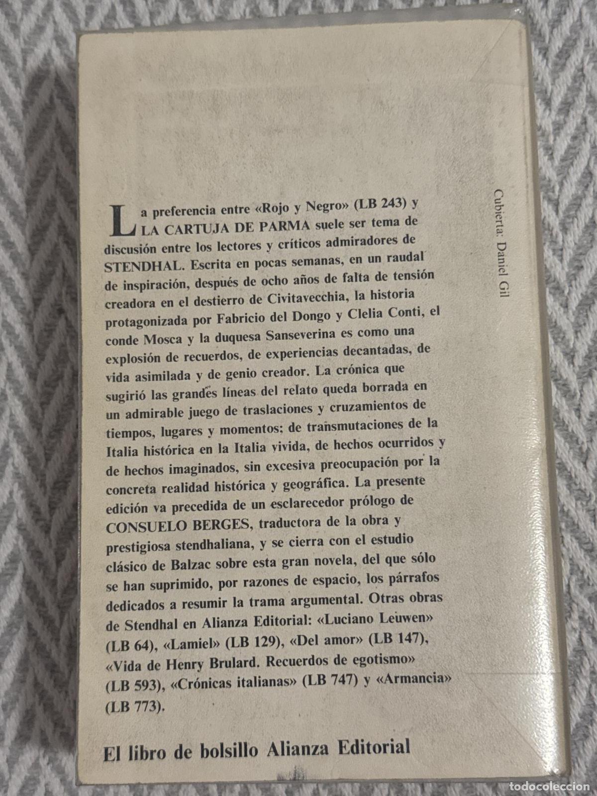 Libros: La cartuja de Parma - Stendhal - Foto 3