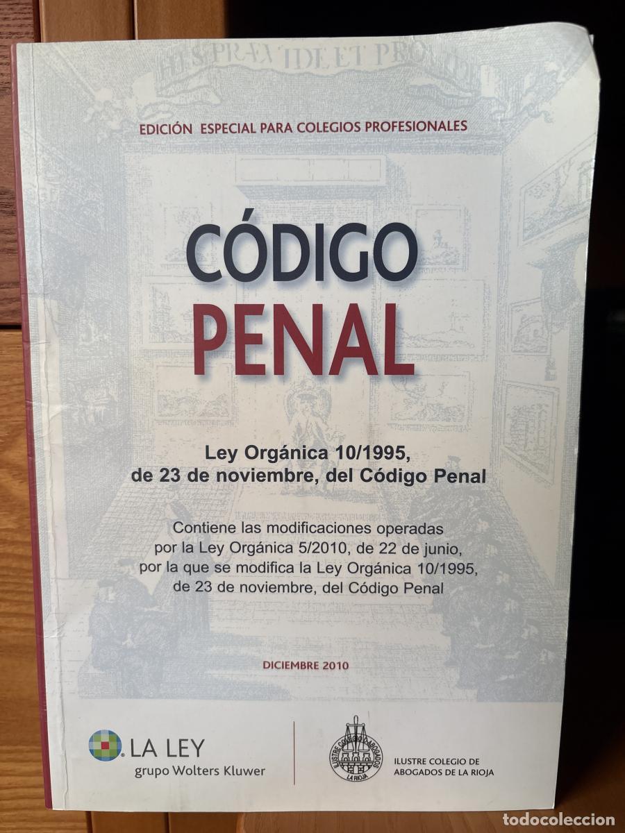 Livros em segunda m&atilde;o: C&oacute;digo Penal. Ley org&aacute;nica 10/1995, de 23 noviembre - tdk439