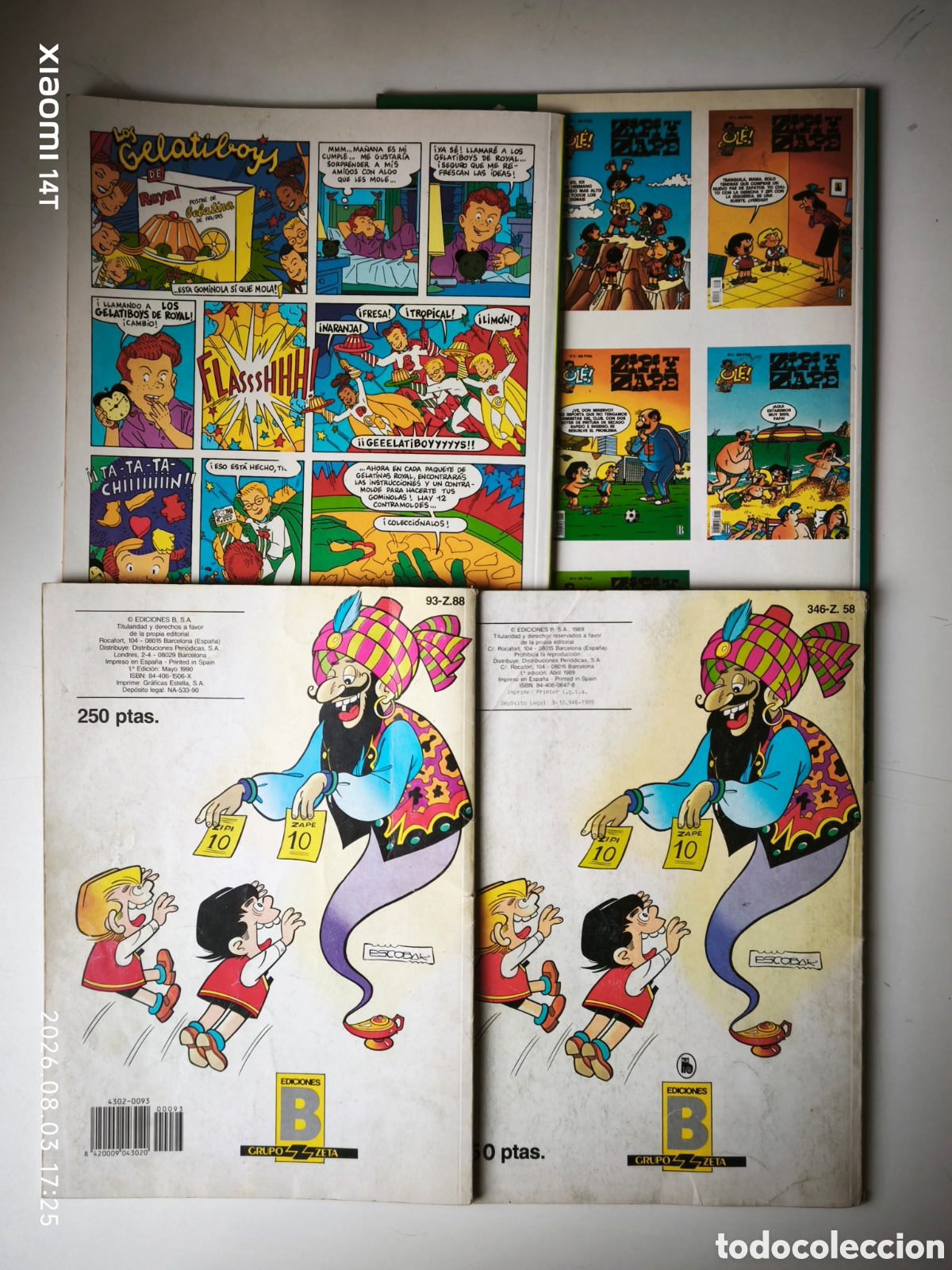 Libros: Lote 4 COMICS ZIPI ZAPE(EDICIONES B). - Foto 4