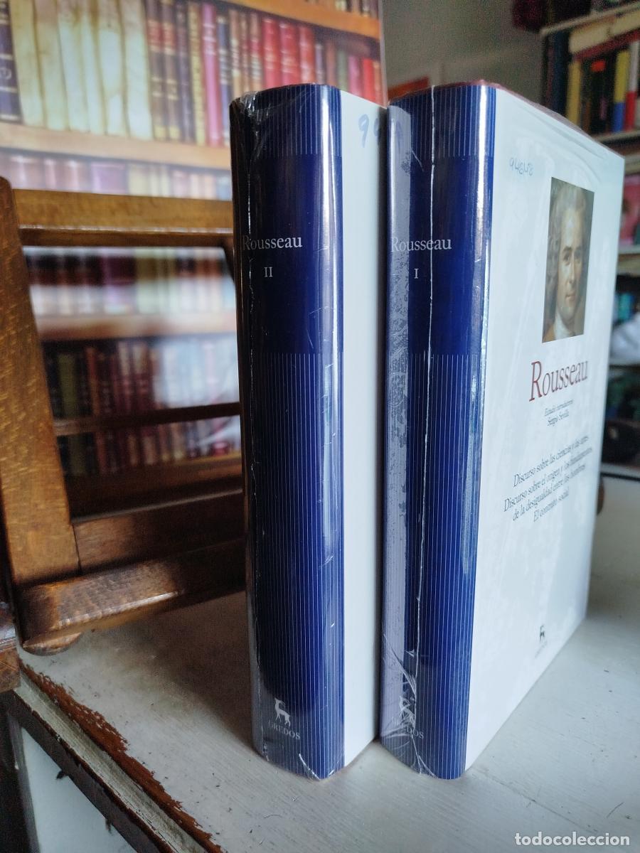 Libros: Obra selecta (2 vol.) - Rousseau, Jean-Jacques (1712-1778) - Foto 3
