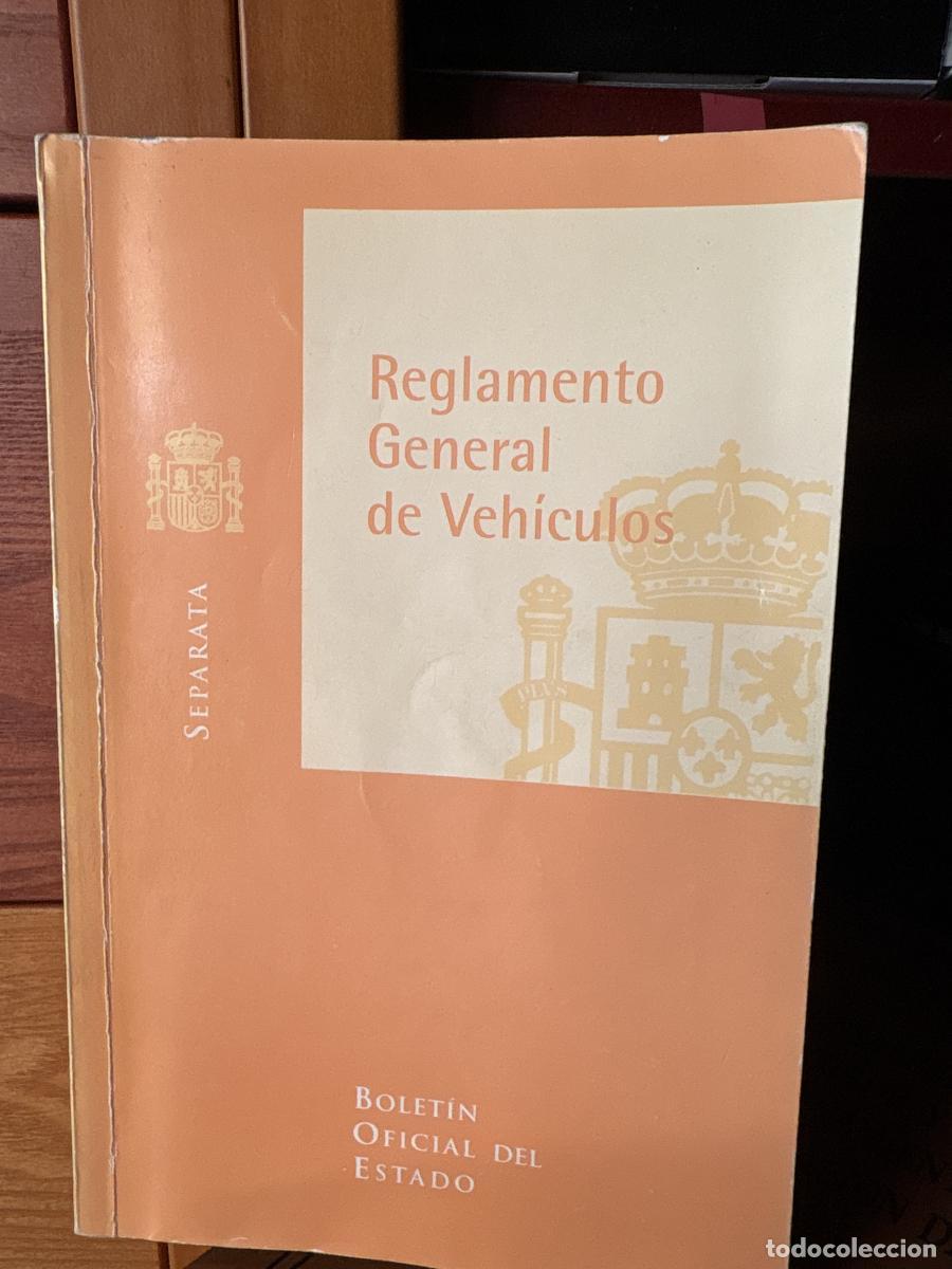 Libros: Reglamento General de Veh&iacute;culos - BOE tdk675