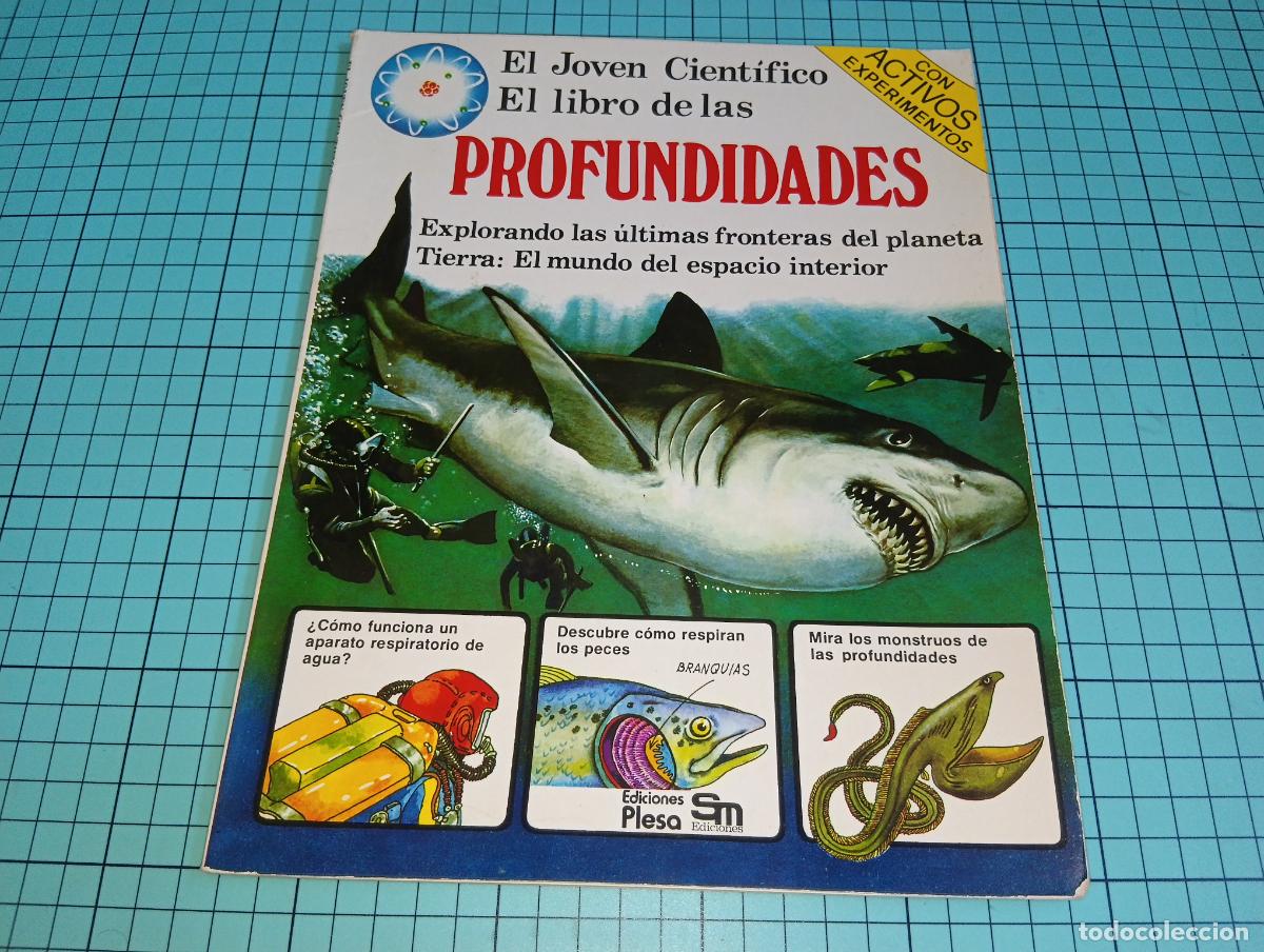 Libros: El libro de las profundidades, El joven cientifico ed. Plesa SM