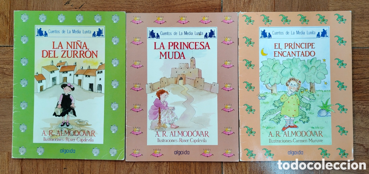 books: Cuentos de la Media Lunita � 3 N&uacute;meros (2-5-24) - A. R. Almod&oacute;var